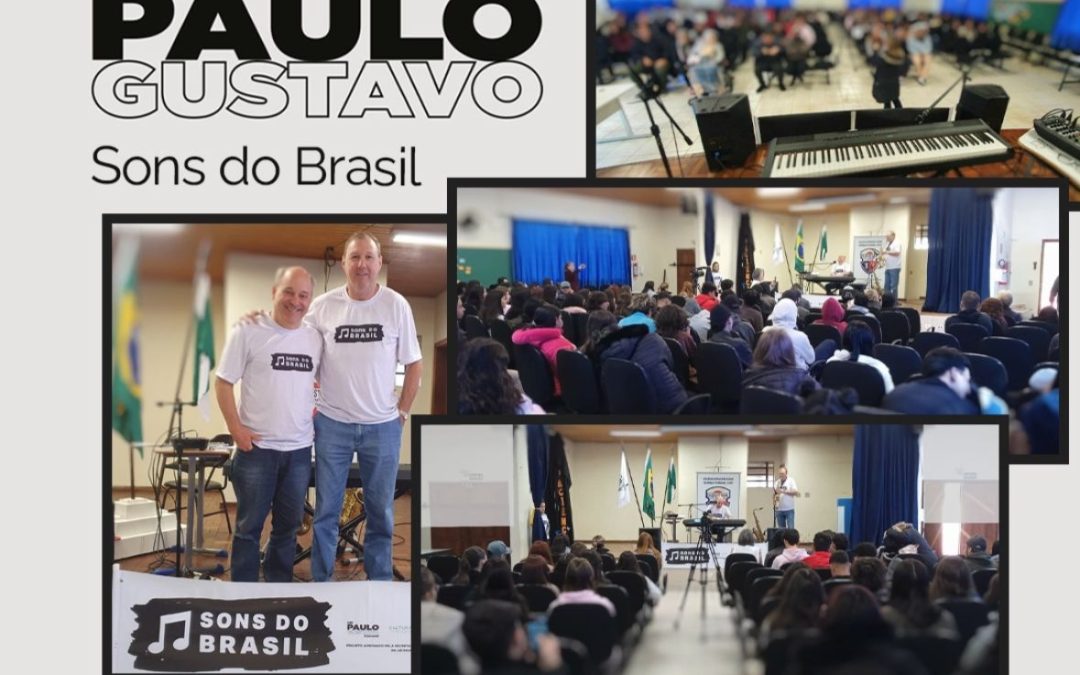 “Sons do Brasil” leva música a estudantes de Cascavel