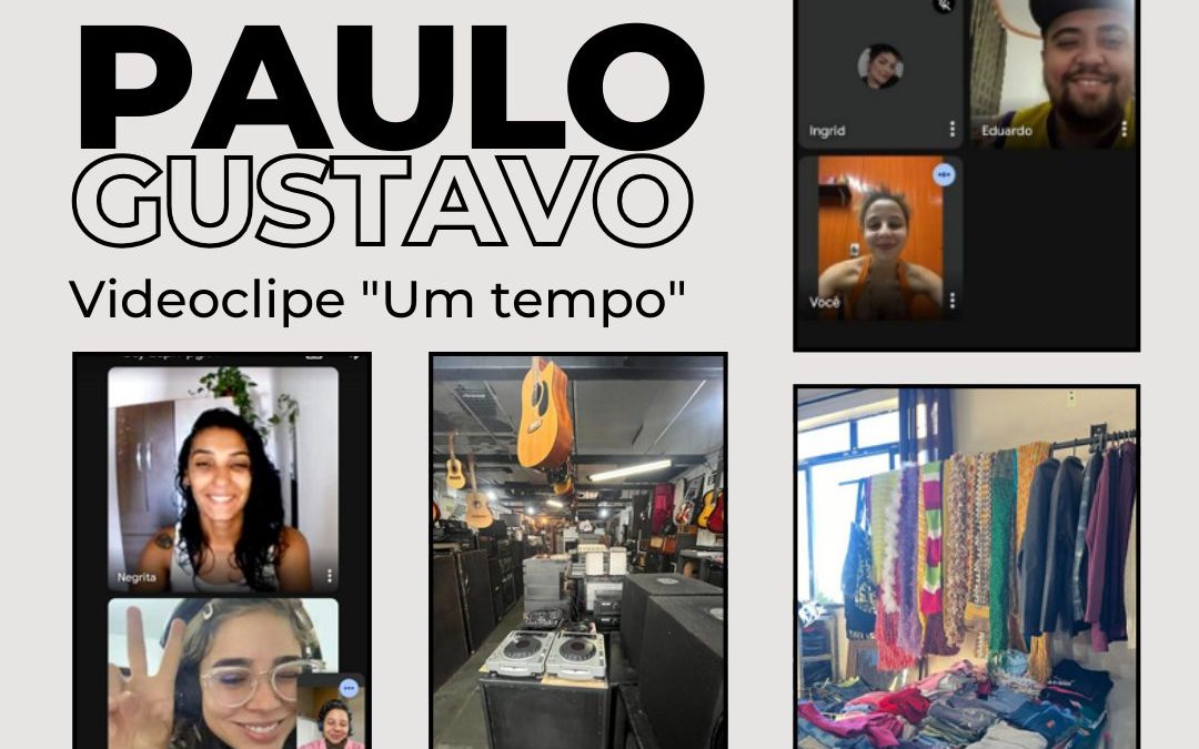 Projeto aprovado pela Lei Paulo Gustavo realiza a produção do videoclipe autoral “Um Tempo”